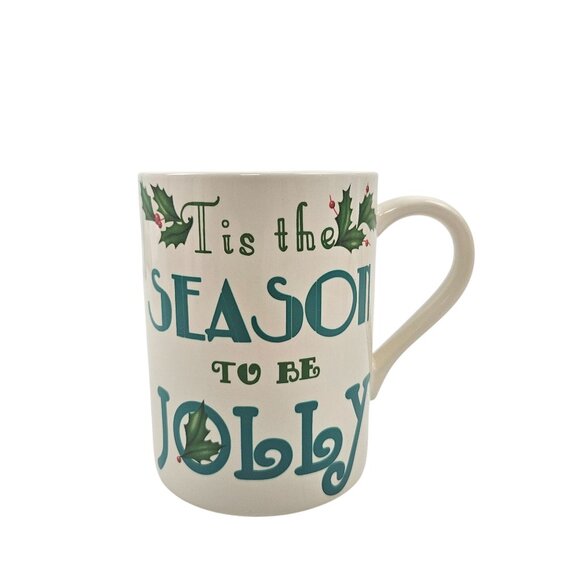 Lenox Heat Changing Christmas Mug Tis the Season Holiday 12oz NIB Coffee Tea - Picture 5 of 11